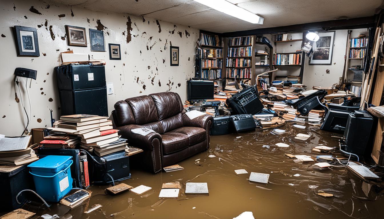 What gets ruined in water damage?